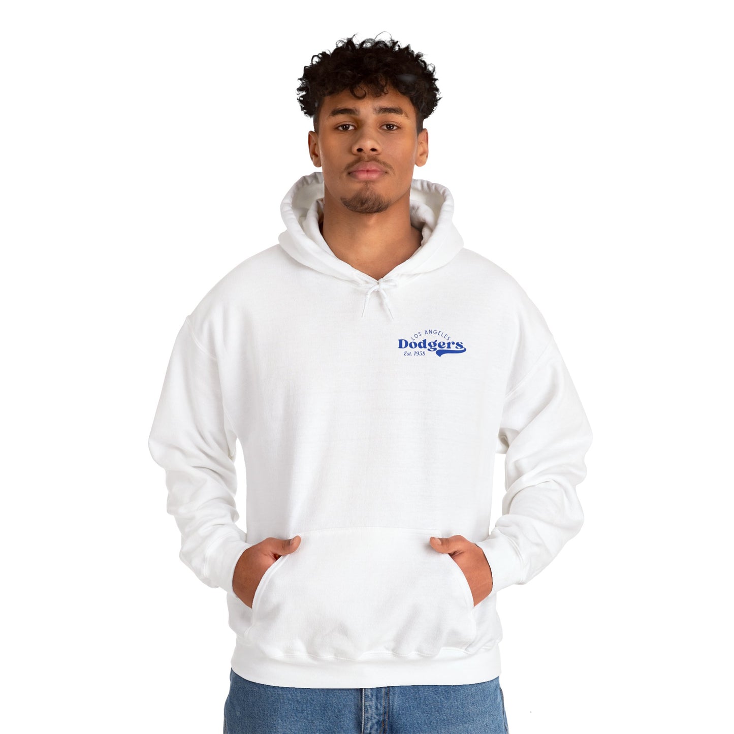 LA Dodger Unisex Heavy Blend™ Hooded Sweatshirt