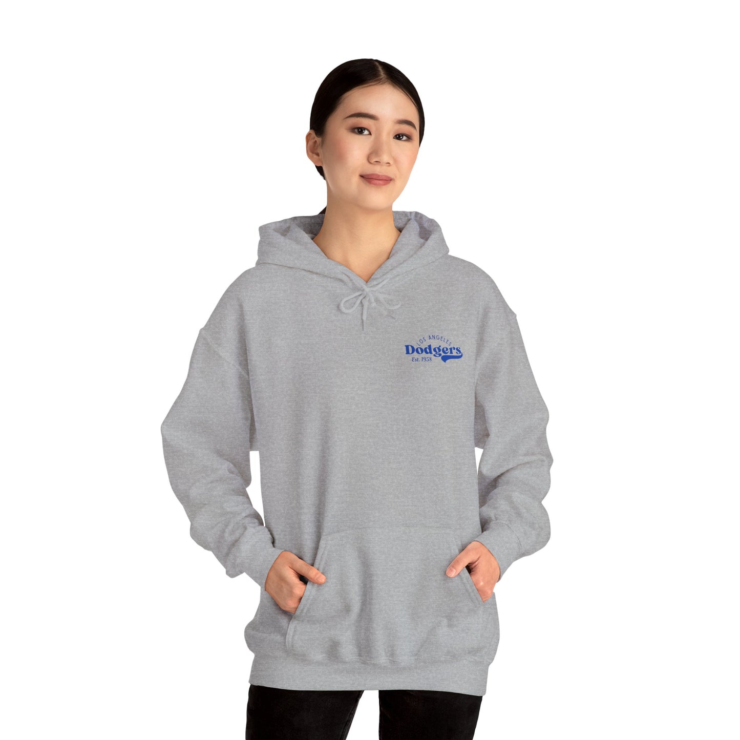 LA Dodger Unisex Heavy Blend™ Hooded Sweatshirt