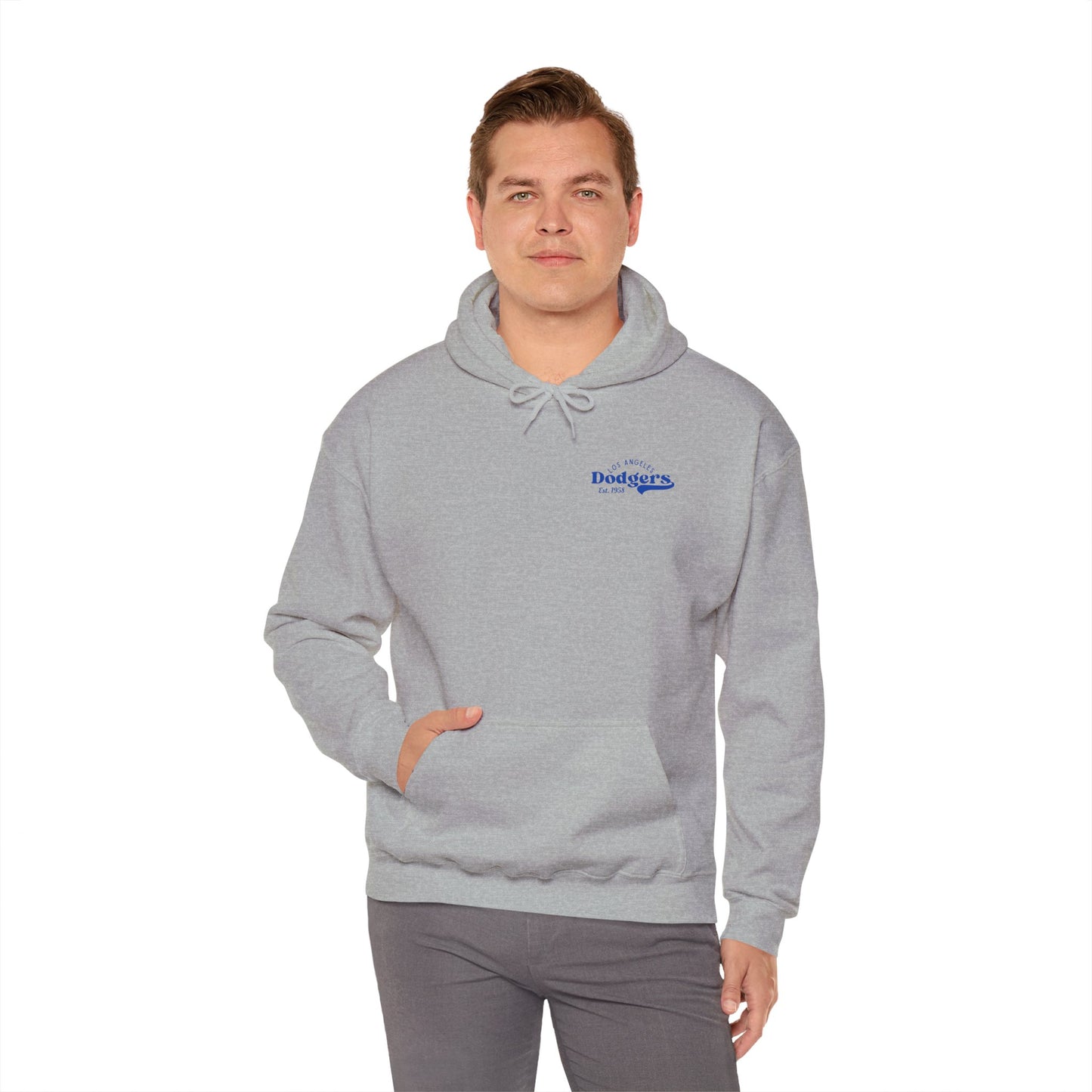 LA Dodger Unisex Heavy Blend™ Hooded Sweatshirt