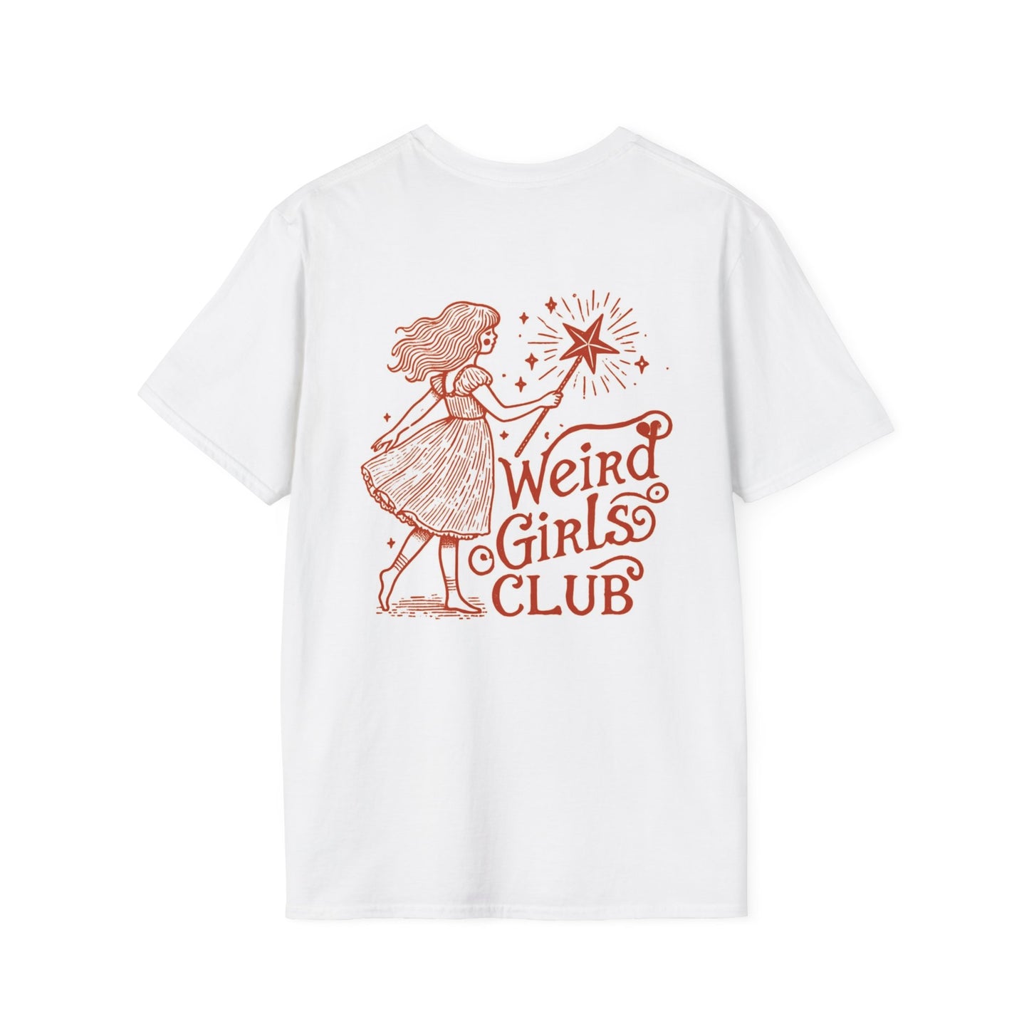 Weird Girls Club Unisex Softstyle T-Shirt - Fun & Whimsical Design for Creative Souls