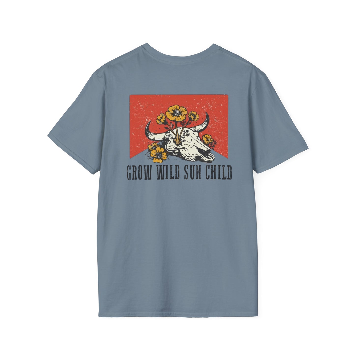 Unisex Softstyle T-Shirt Stay Wild Sun Child