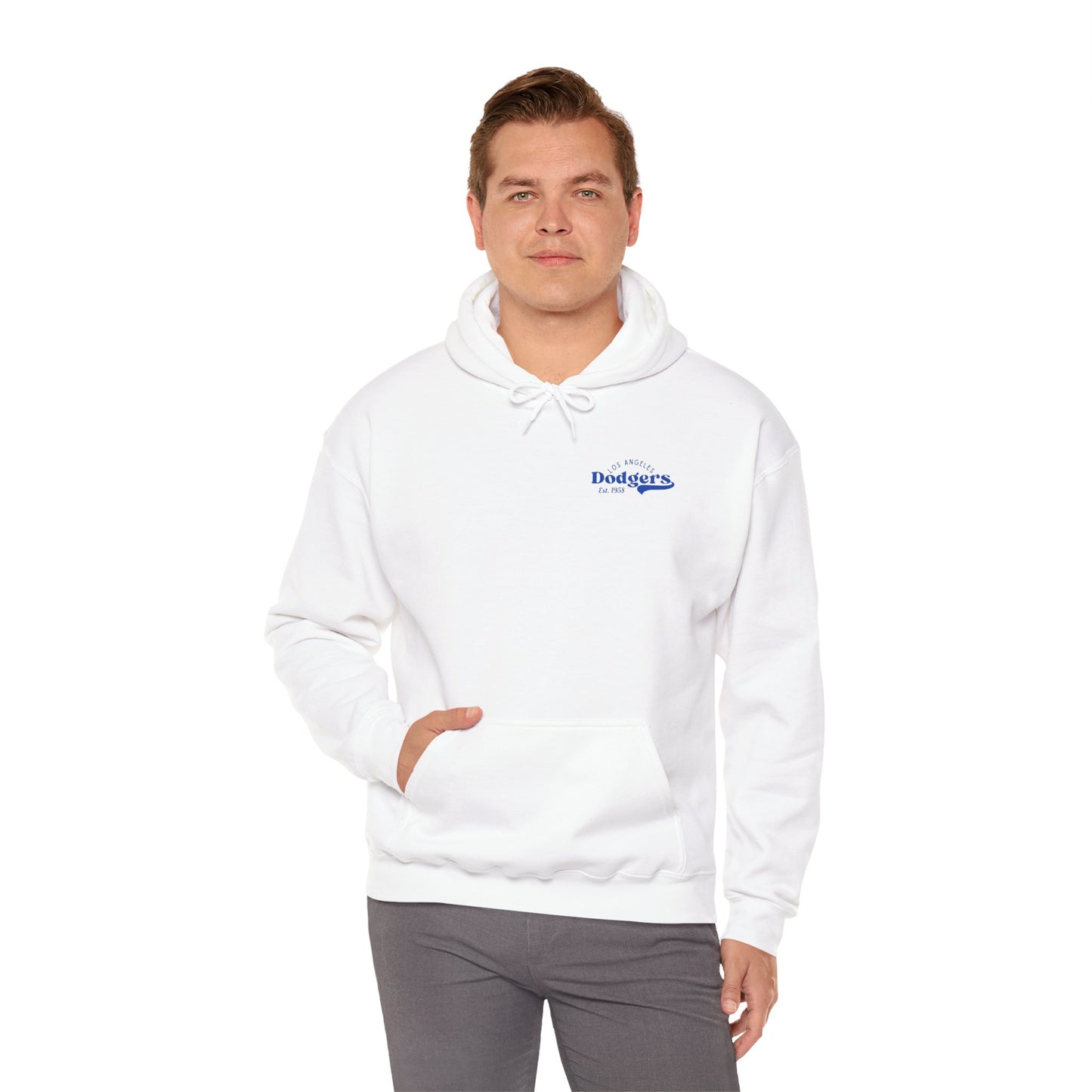 LA Dodger Unisex Heavy Blend™ Hooded Sweatshirt