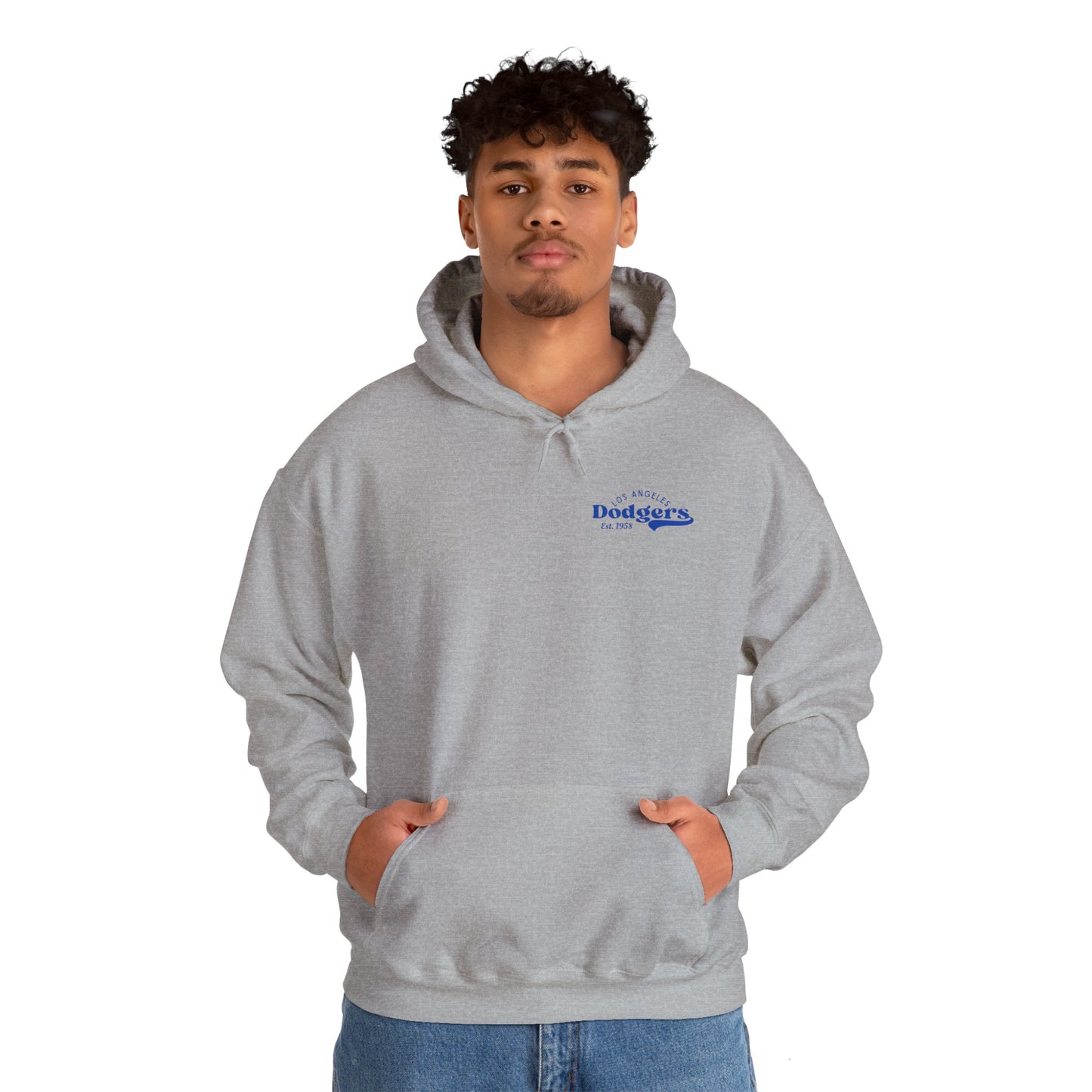 LA Dodger Unisex Heavy Blend™ Hooded Sweatshirt