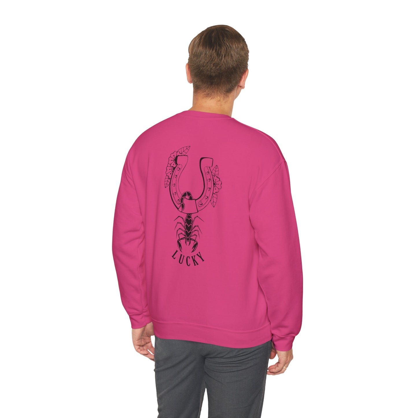 Lucky Lobster Unisex Heavy Blend™ Crewneck Sweatshirt - Cozy & Stylish