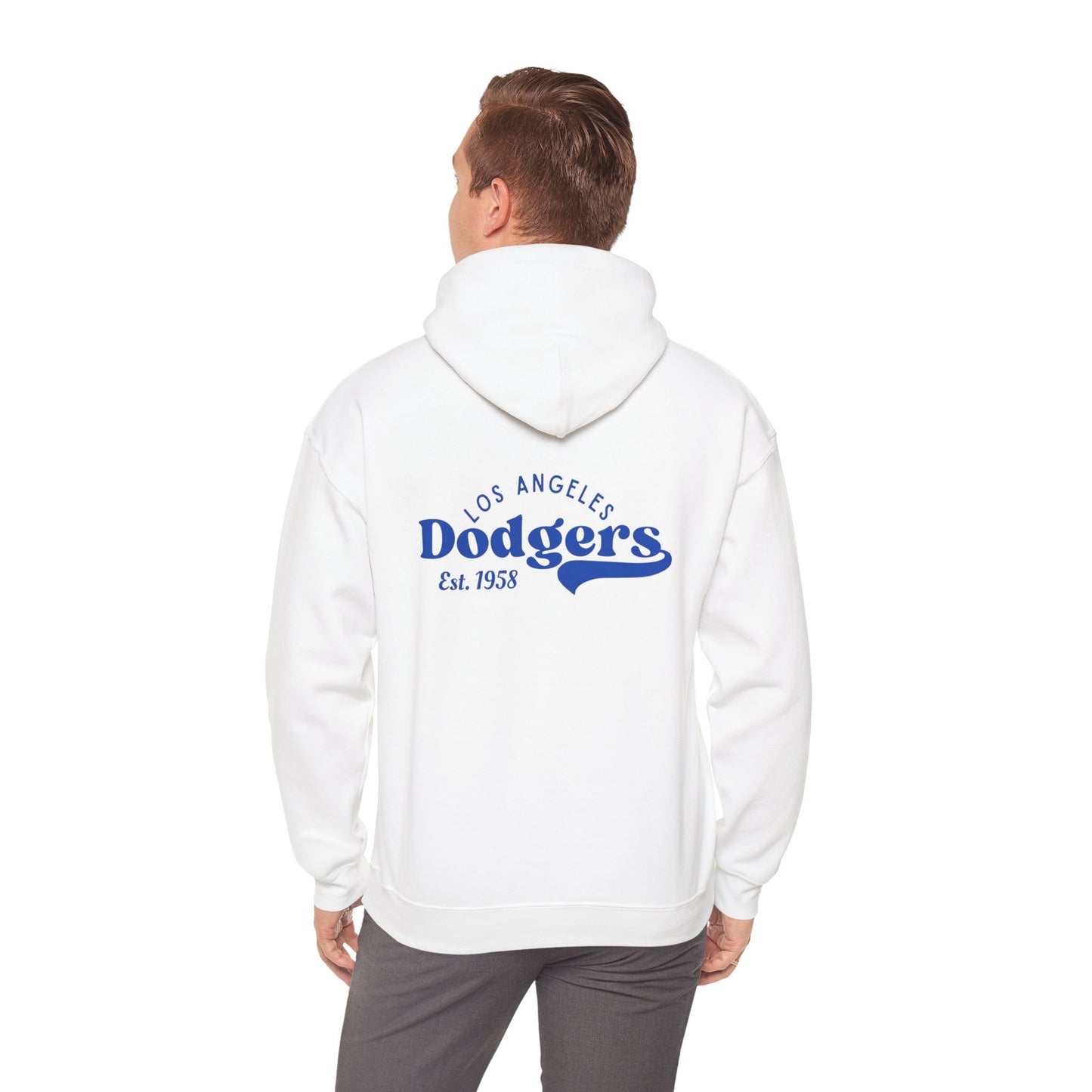 LA Dodger Unisex Heavy Blend™ Hooded Sweatshirt