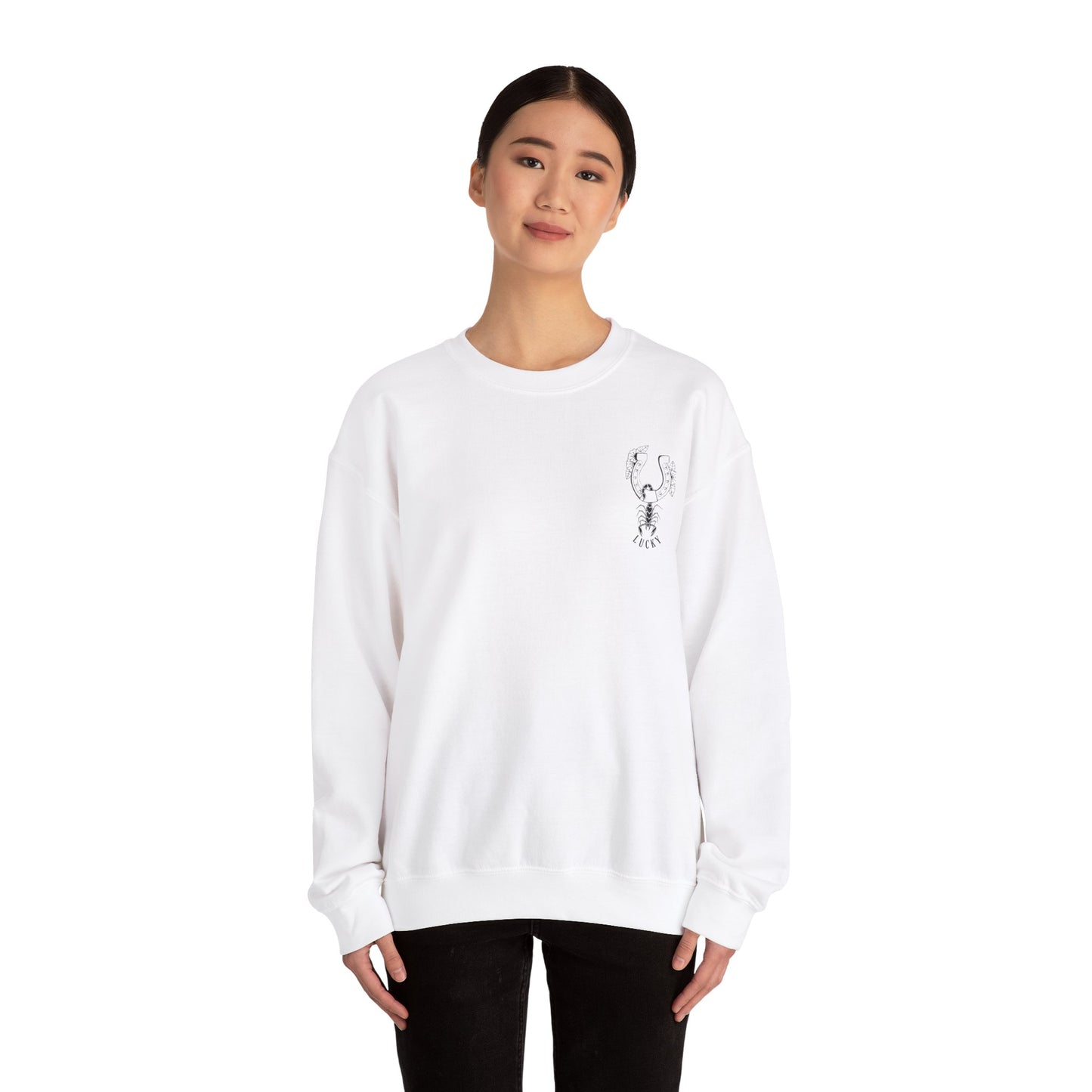 Lucky Lobster Unisex Heavy Blend™ Crewneck Sweatshirt - Cozy & Stylish