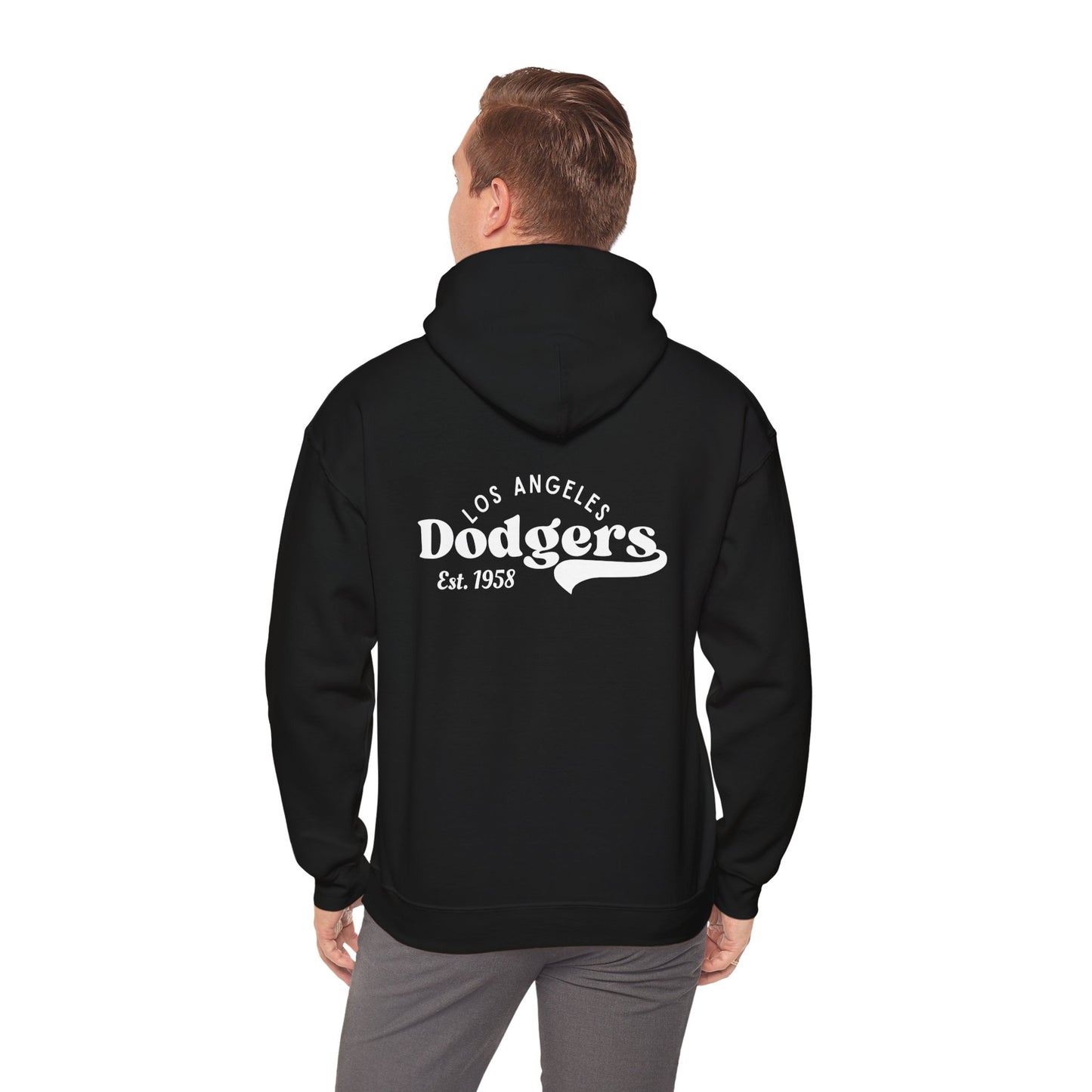 Los Angeles Dodgers Unisex Heavy Blend Hoodie – Classic Sportswear for Fans