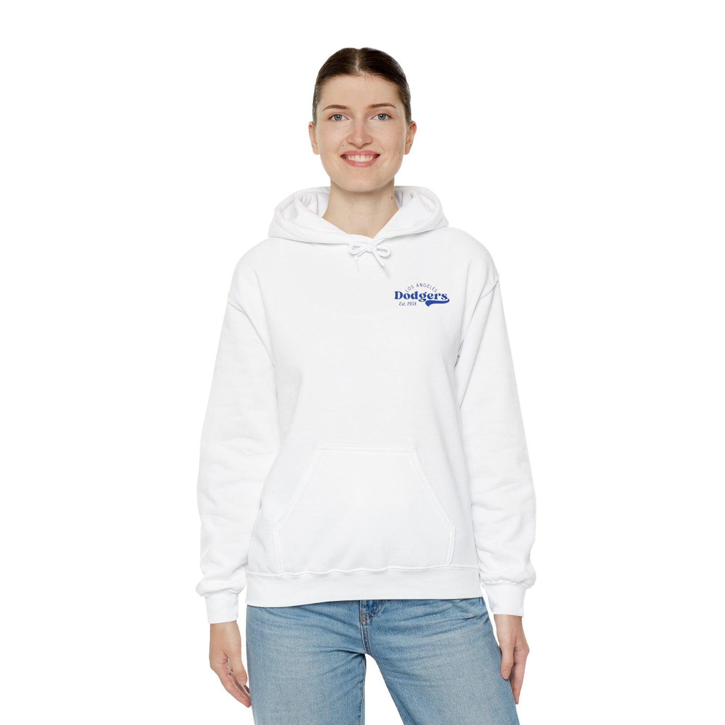 LA Dodger Unisex Heavy Blend™ Hooded Sweatshirt