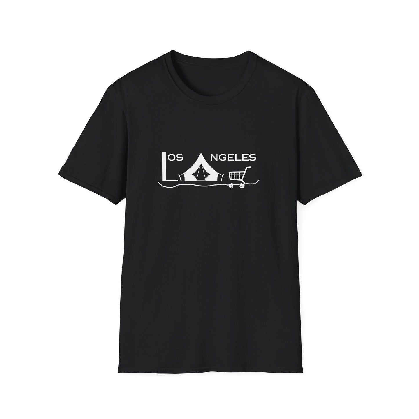 Los Angeles Tent City Unisex Softstyle T-Shirt