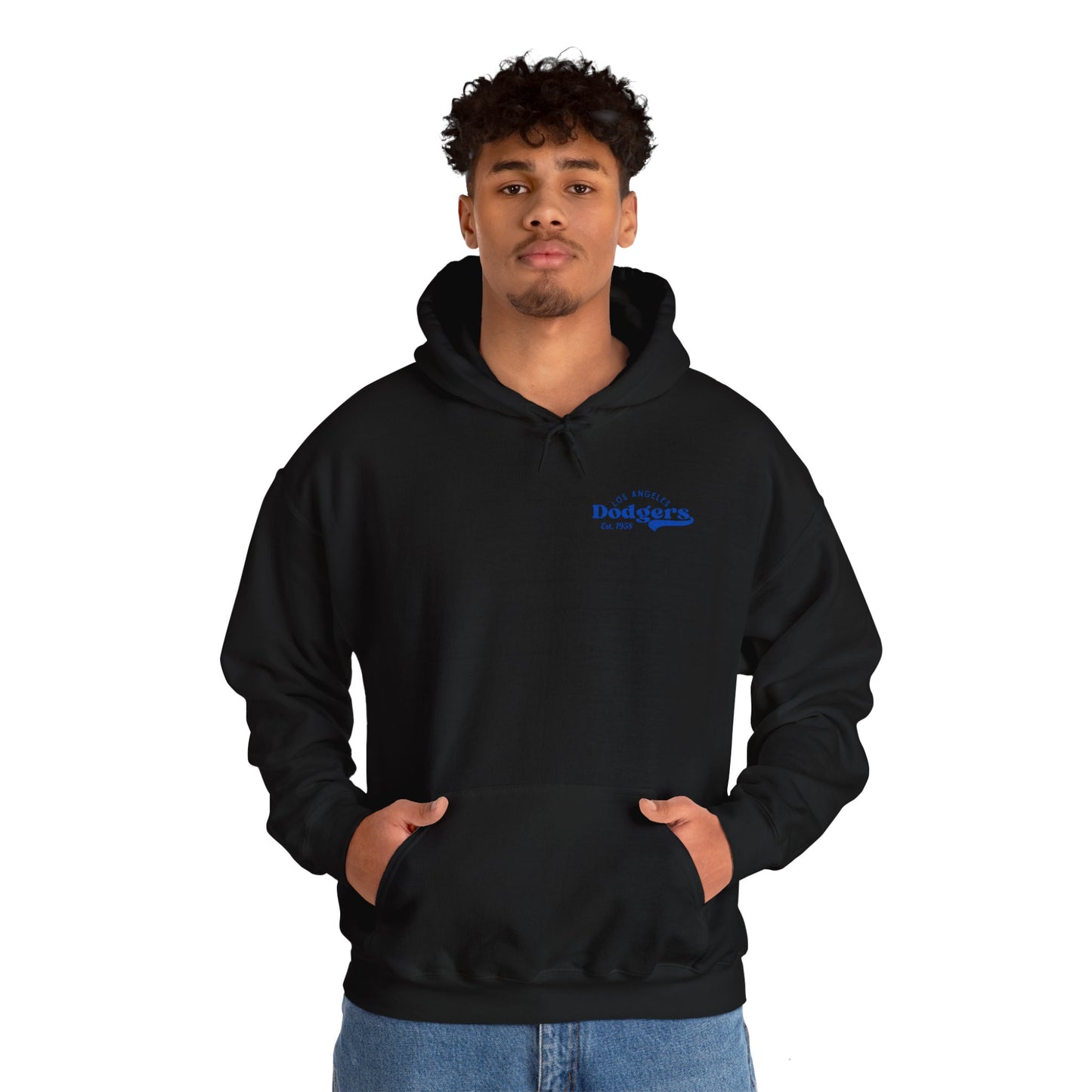 LA Dodger Unisex Heavy Blend™ Hooded Sweatshirt