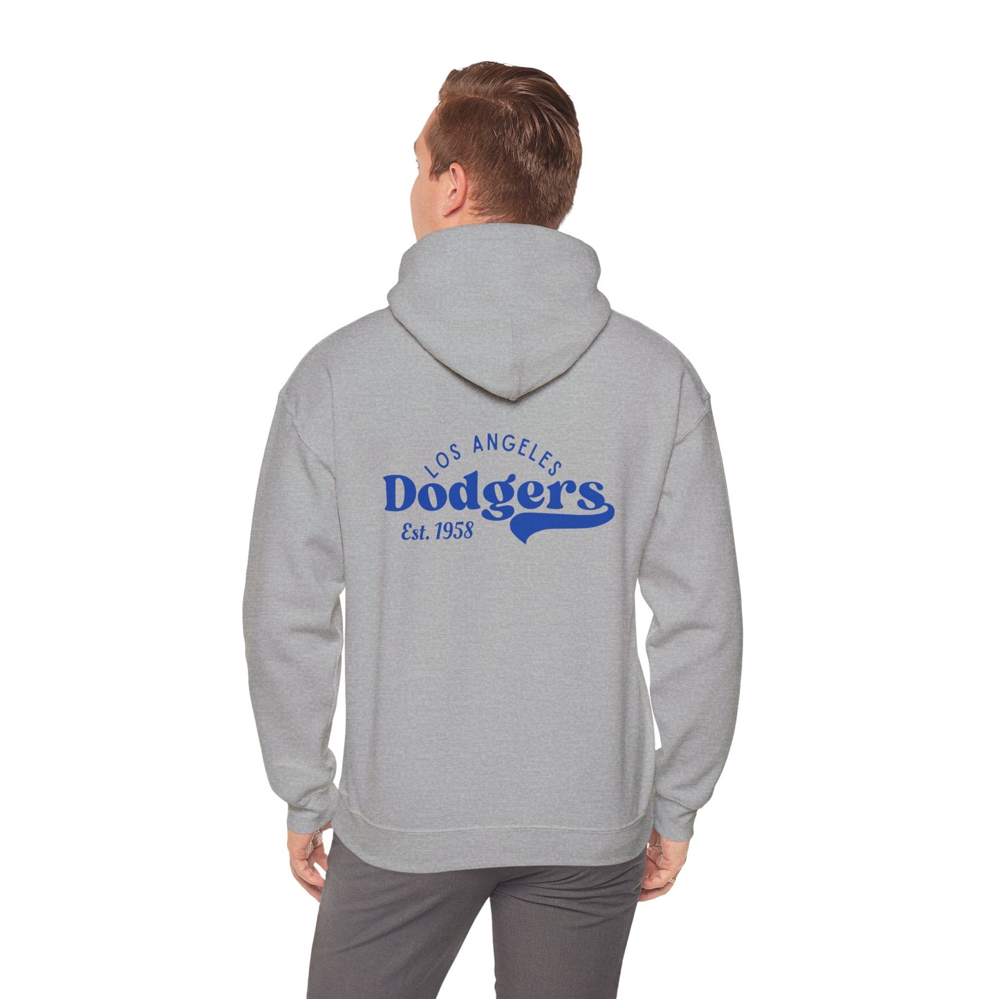 LA Dodger Unisex Heavy Blend™ Hooded Sweatshirt