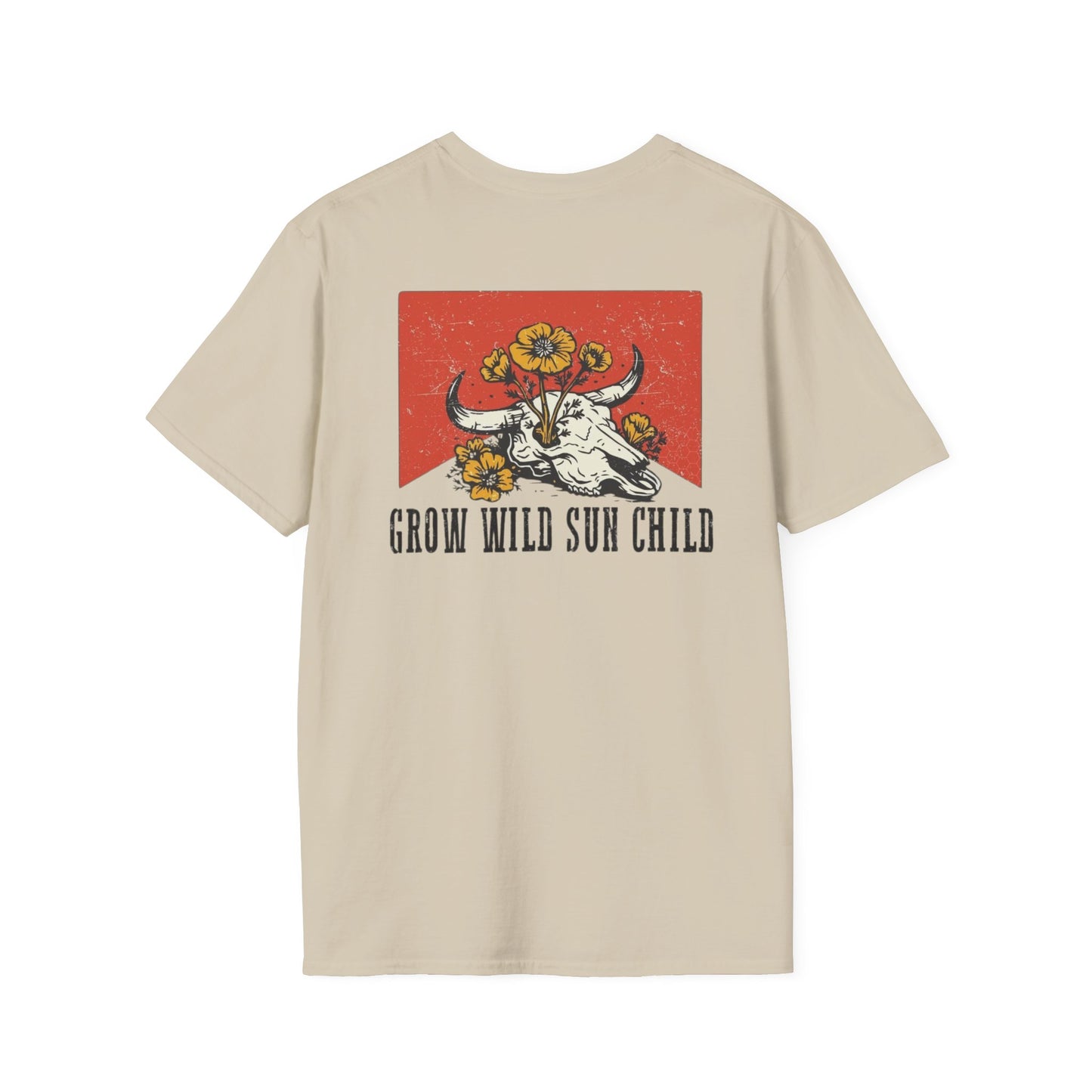 Unisex Softstyle T-Shirt Stay Wild Sun Child