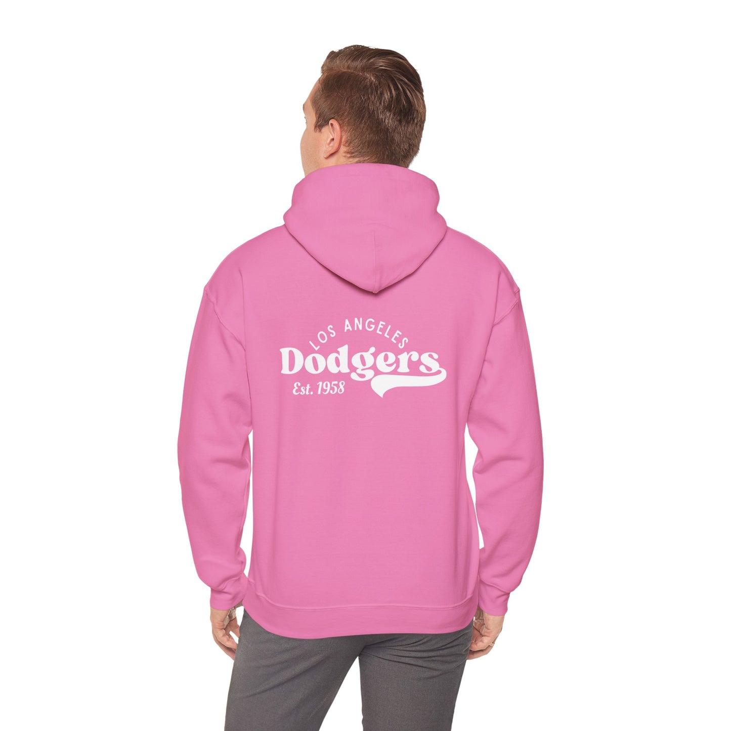 Los Angeles Dodgers Unisex Heavy Blend Hoodie – Classic Sportswear for Fans