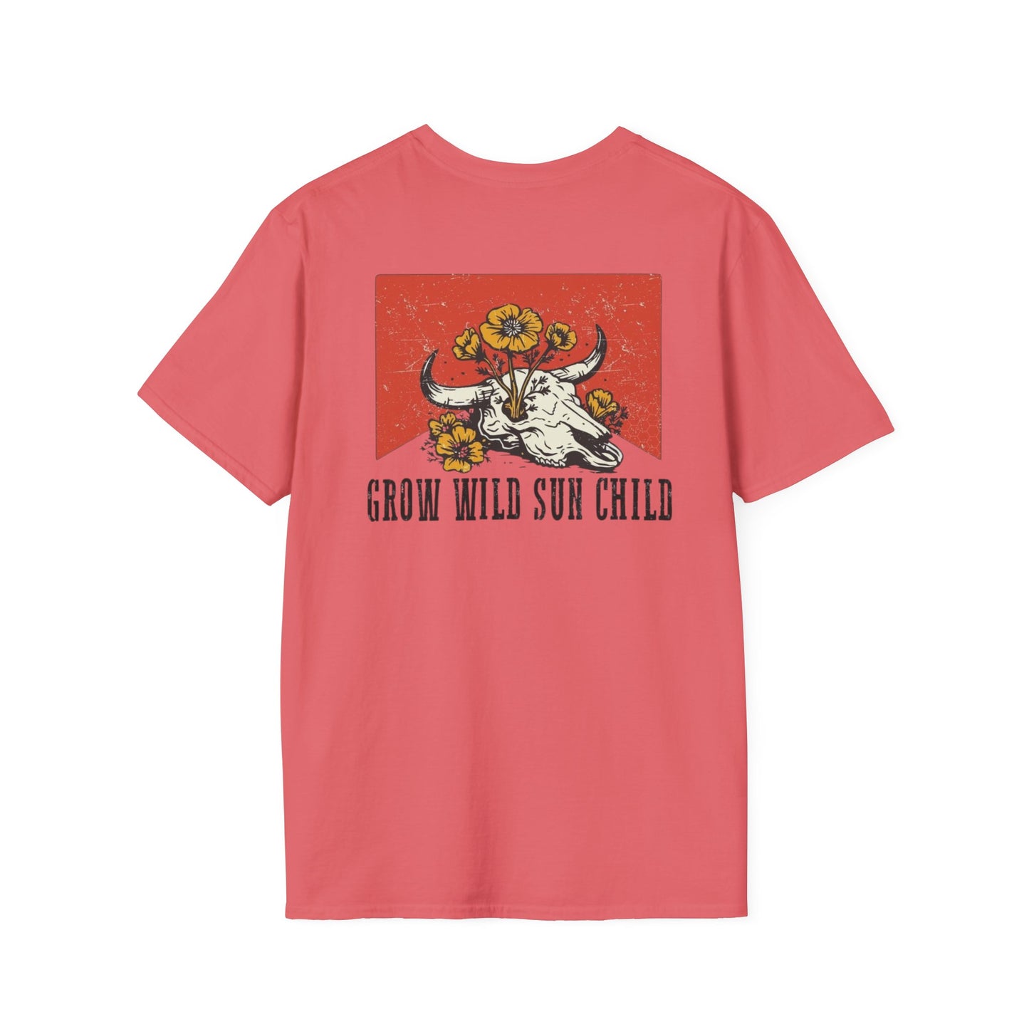 Unisex Softstyle T-Shirt Stay Wild Sun Child