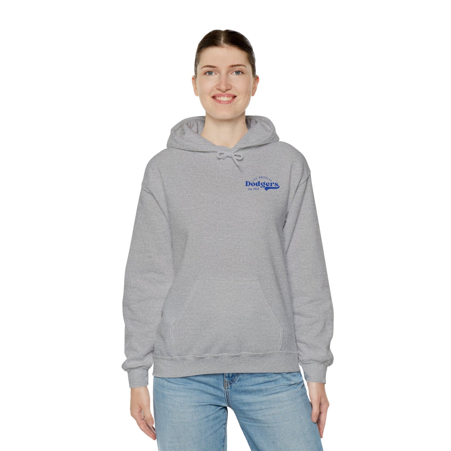 LA Dodger Unisex Heavy Blend™ Hooded Sweatshirt