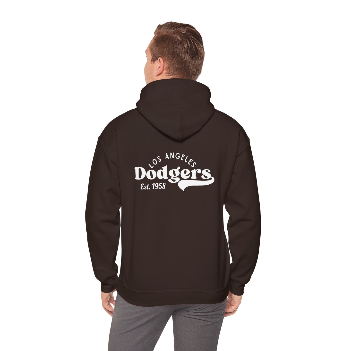 Los Angeles Dodgers Unisex Heavy Blend Hoodie – Classic Sportswear for Fans