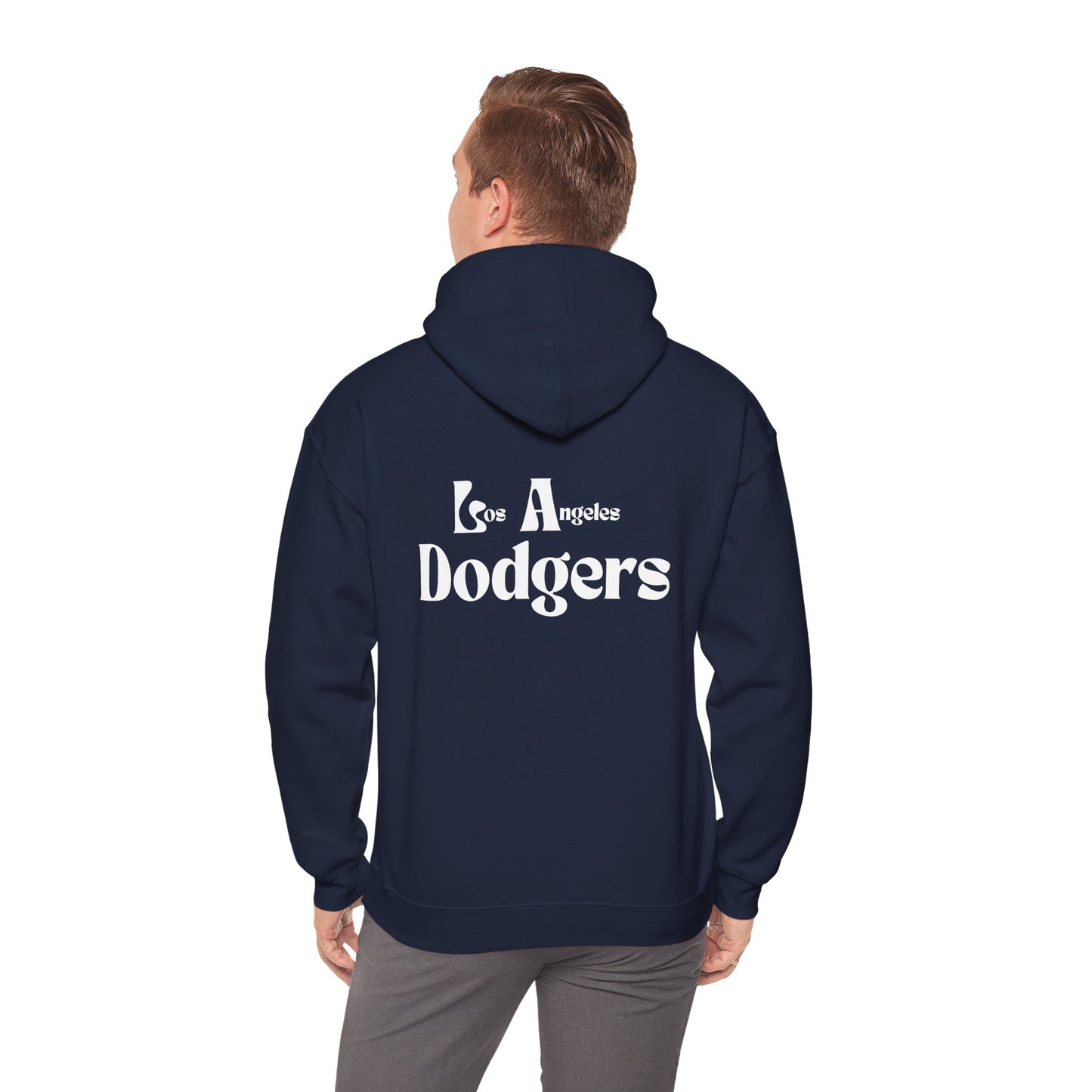 Los Angeles Dodgers Unisex Heavy Blend Hoodie - Stylish Comfort for Fans