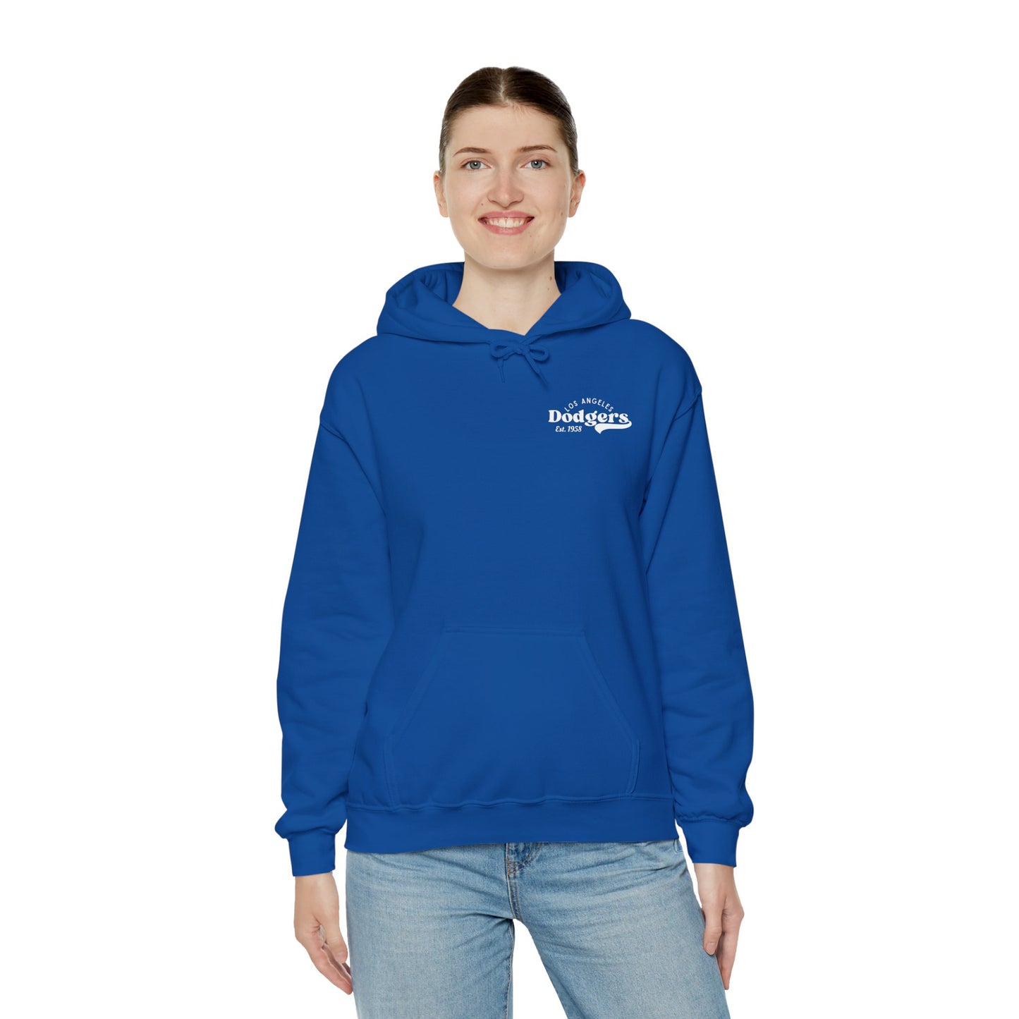 Los Angeles Dodgers Unisex Heavy Blend Hoodie – Classic Sportswear for Fans