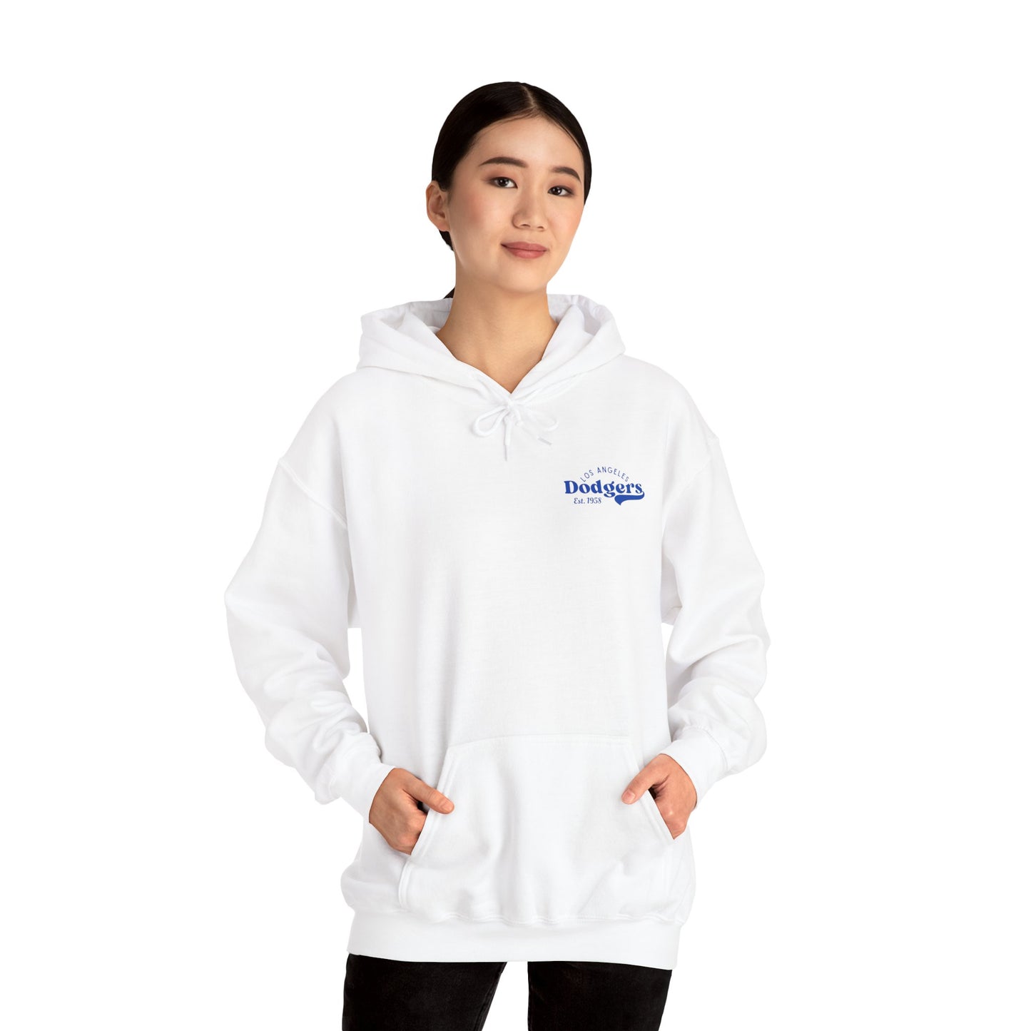 LA Dodger Unisex Heavy Blend™ Hooded Sweatshirt